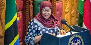 Tanzania's President Samia Suluhu