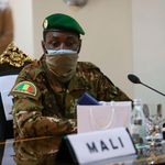 Mali junta leader Assimi Goita.