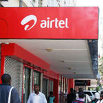 An Airtel shop.