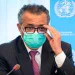 World Health Organization Director General Tedros Adhanom Ghebreyesus.