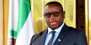 President Julius Maada Bio