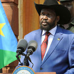 South Sudanese President Salva Kiir.