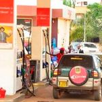 A filling station in Uganda