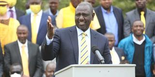 Kenya’s Deputy President William Ruto