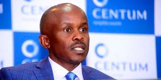 Centum Chief Executive James Mworia.