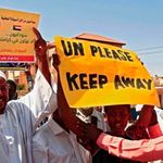 Sudanese pro-military protesters