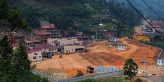 Rwanda-Uganda border.