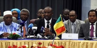 Mali's Foreign Minister Abdoulaye Diop