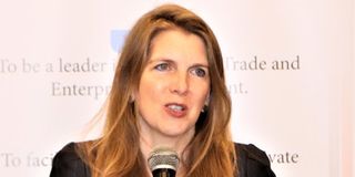 UK Ambassador Jane Marriot.