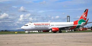 Kenya Airways plane