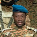 Captain Sidsoré Kader Ouedraogo, the spokesman for the Burkina Faso junta.