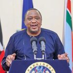 Kenyan President Uhuru Kenyatta.