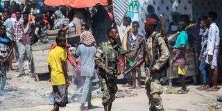 Somali military officers