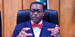 African Development Bank president Akinwumi Adesina. 