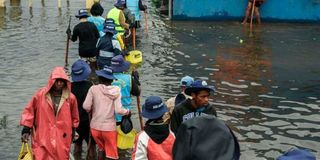 Storm in Madagascar.