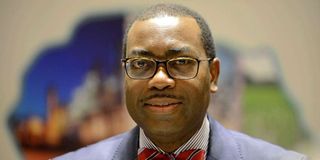 Akinwumi Adesina, the president of the African Development Bank.