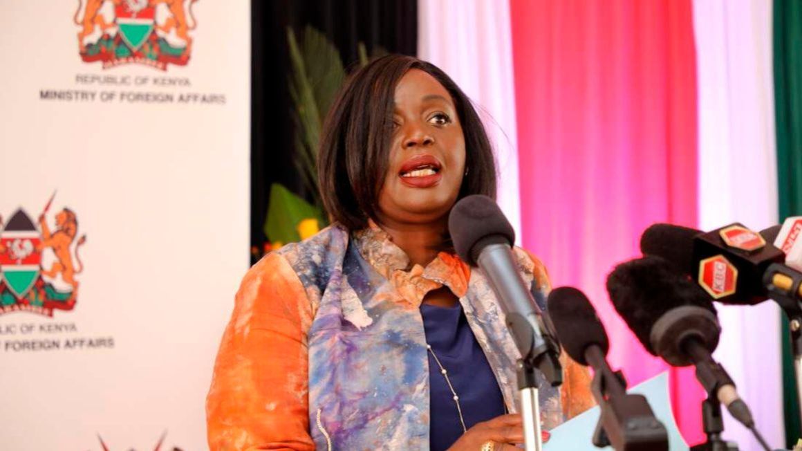 Foreign Affairs Cabinet Secretary Raychelle Omamo