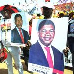 Joao Lourenço’s supporters.