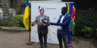 Andrii Pravednyk, Ukraine’s Ambassador to Kenya.