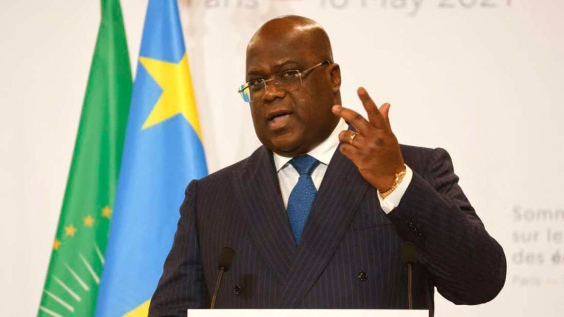 DR Congo Pres Felix Tshisekedi