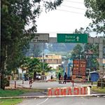 Uganda-Rwanda border post