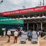 Entebbe Airport, Uganda.