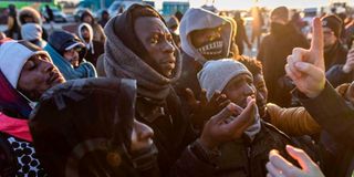 Refugees from Ukraine.