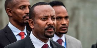 Ethiopian Prime Minister Abiy Ahmed.