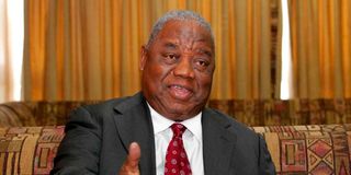 Zambia’s former president Rupiah Banda.