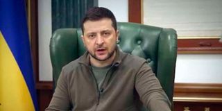 Ukrainian President Volodymyr Zelensky.