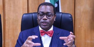 African Development Bank president Akinwumi Adesina.