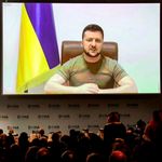 Ukraine's President Volodymyr Zelensky