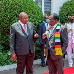 Uhuru Kenyatta and Emmerson Mnangagwa.