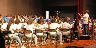 Safaricom Youth Orchestra.