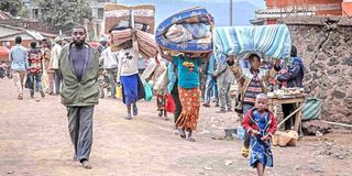 DR Congo refugees.