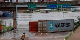 South Africa floods.