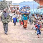 DR Congo refugees.
