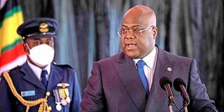 President Felix Tshisekedi.