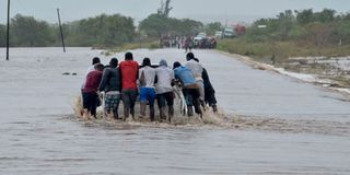 Mozambique floods.