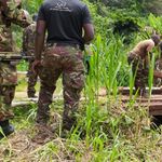 Kenyan soldiers.