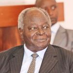 Kenya's former president Mwai Kibaki.