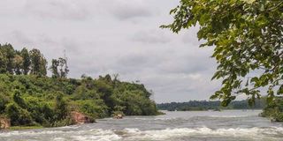 Itanda Falls in Uganda