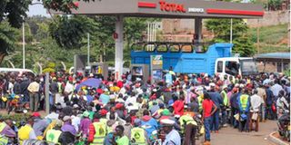 Fuel shortage in Kenya