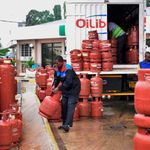 Cooking gas.