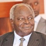 Kenya's former president Mwai Kibaki.