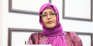 Ms Saadia Yasin Haji Samatar.
