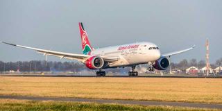 Kenya Airways.