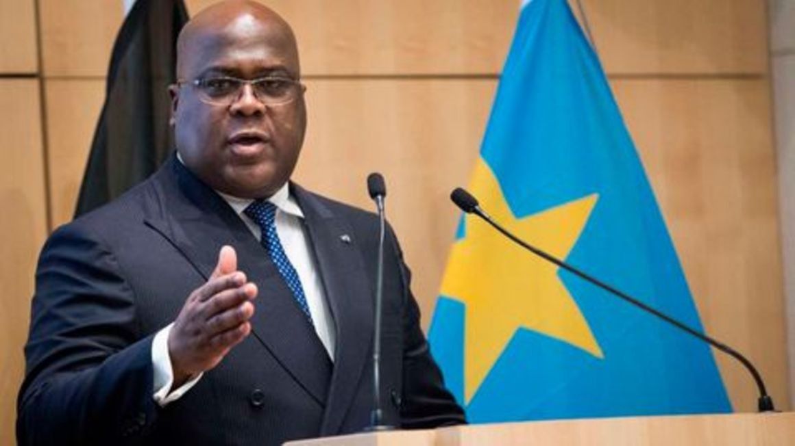 DR Congo President Felix Tshisekedi.