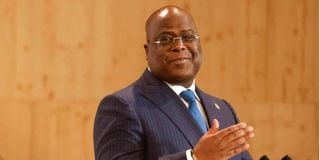 DR Congo President Felix Tshisekedi.