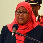 Tanzanian President Samia Suluhu Hassan.